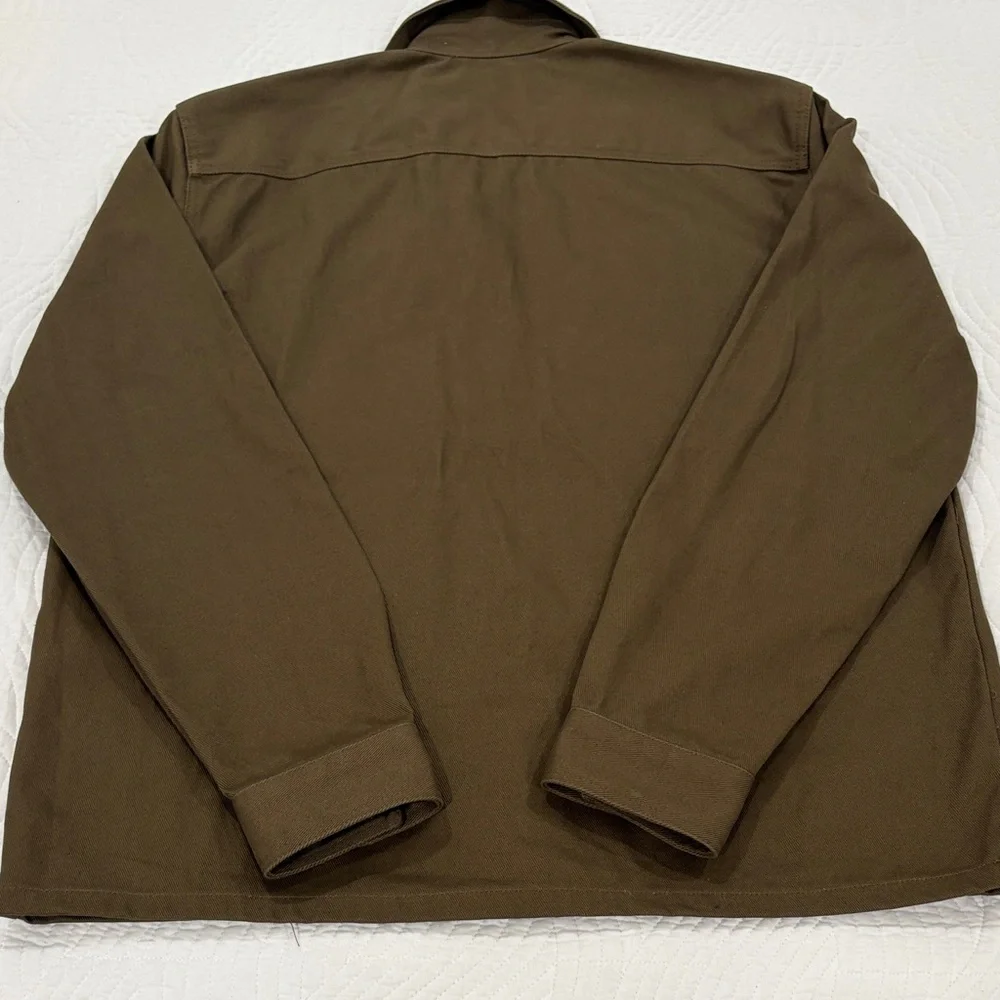 River Island Trucker Brown Denim Jacket - Picture 6 of 6